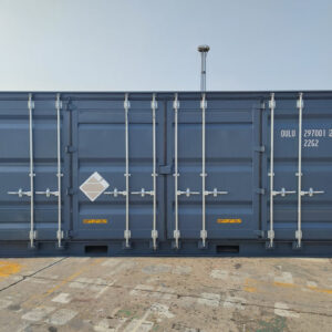 20'-Container für gefährliche Abfälle, seitliche Öffnung